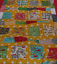 Handmade, quilted cot blanket for the nursery. - Image 3