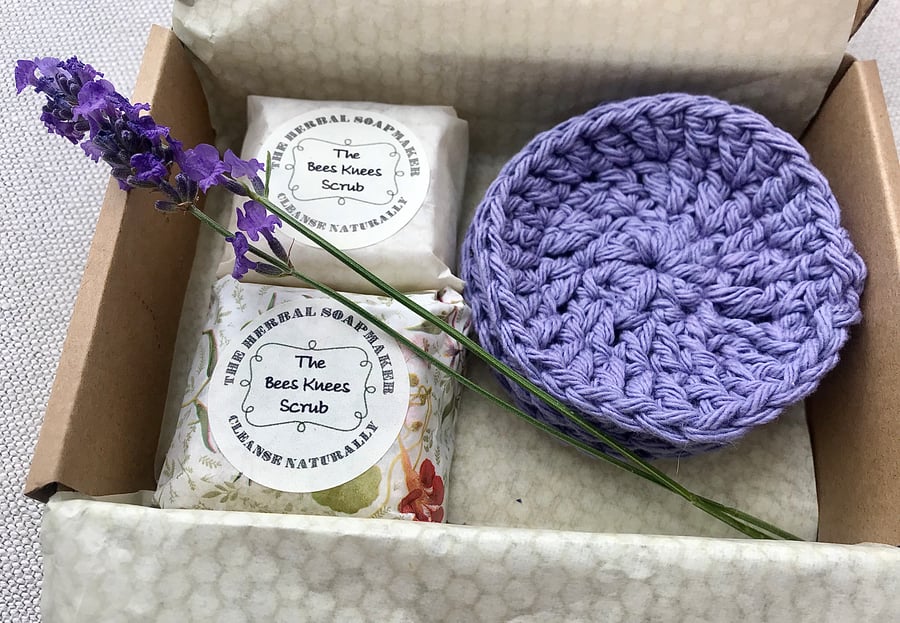 Soap & Scrubbies Gift Box
