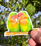Lovebirds Sticker