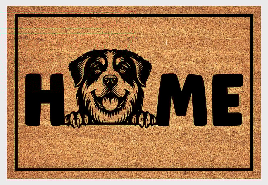 Greater Swiss Mountain Dog Home Door Mat - Greater Swiss Mountain Dog Doormat