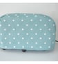 Toaster Cover Polka Dots Dualit 2 Slice Toaster Dust Cover NOT PADDED Duck Egg - Image 1