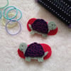 Tortoise hair clips, kids hair accessories