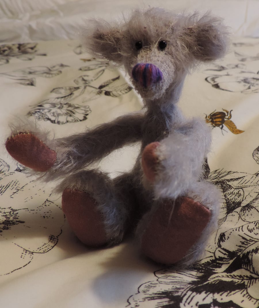 5 INCH TRADITIONALLY HANDMADE BEAR.