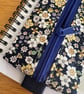 Handmade Book Buddy Pen Case. Zip Up Pencil Case with Elastic Loop - Image 8
