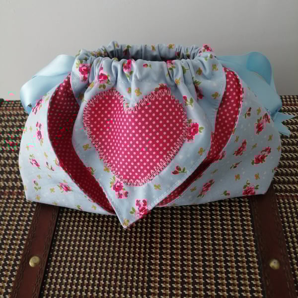 Drawstring Origami style Pouch 