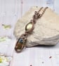 Labradorite and Bloodstone Double Stone Pendant - Image 4