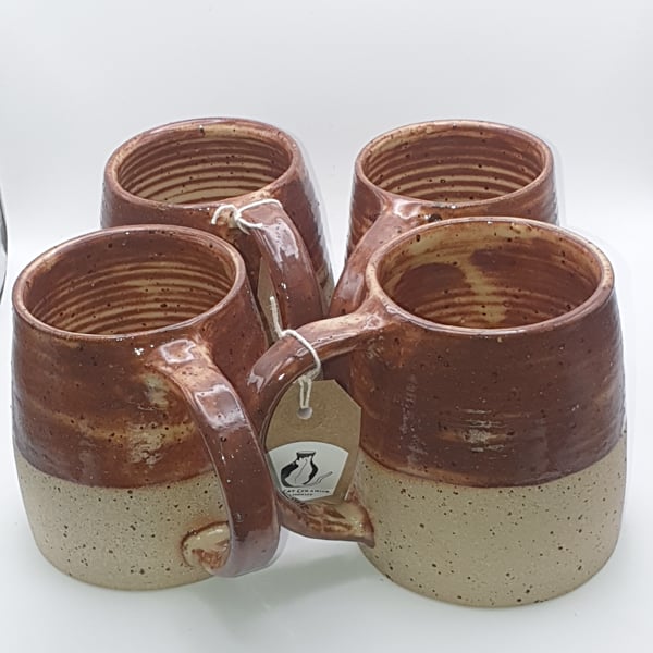 Stoneware mugs 