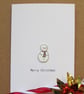 Christmas card - snowman - Image 2