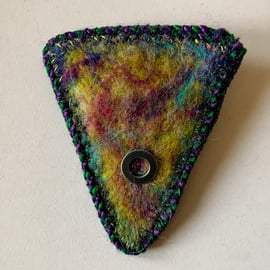 Merino Wool Felted Brooch