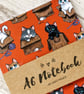 A6 Cat Notebook - Kitties in Boxes - Image 3