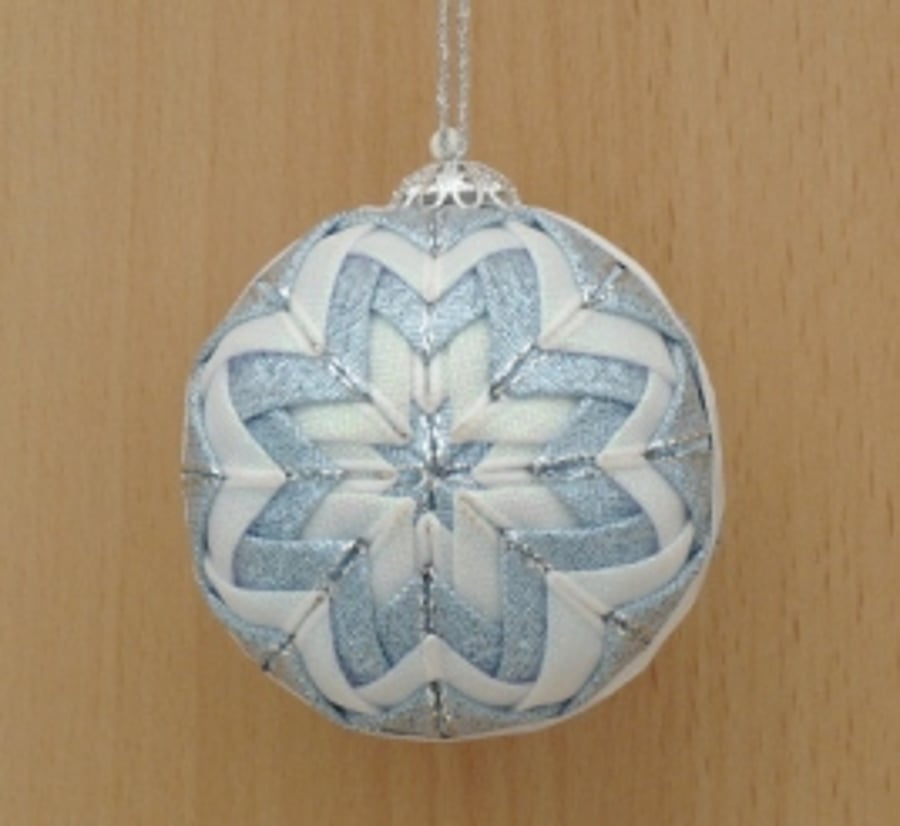 Christmas Ribbon Decoration, Handmade