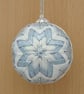 Christmas Ribbon Decoration, Handmade - Image 1