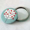 Moonlight Tree Fabric Pocket Mirror