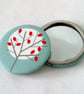 Moonlight Tree Fabric Pocket Mirror - Image 1