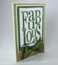 Handmade, any occasion card - Fabulous - Image 2