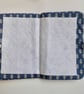 SOLD Sewing needle case with reclaimed cross stitch country scene - Image 4