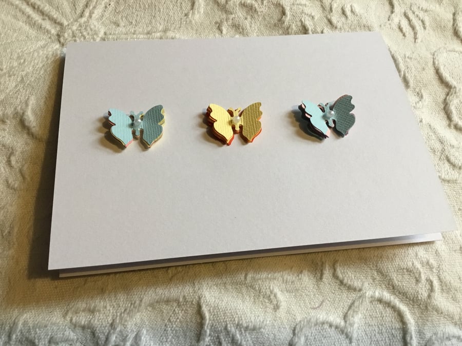 Pretty butterfly card