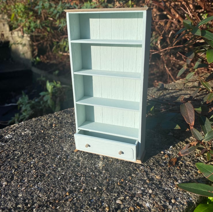 Dolls house bookcase handmade 112 scale Folksy