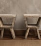 Rustic bedside tables