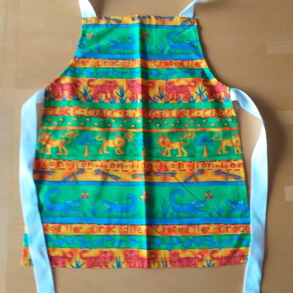 Jungle Apron age 2-6 approximately