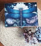 Dragonfly Wooden Jewellery Keepsake Box - Image 2