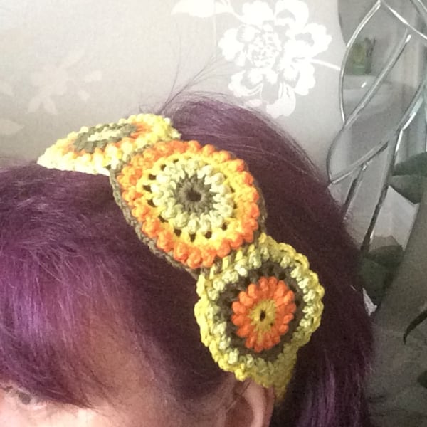 Crochet headband