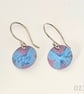 013 - Handmade Aluminium and Silver Reversible Earrings - Image 1