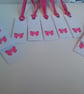 Gift tags. Butterfly gift tags. 10 gift tags. Ref 170.  - Image 6