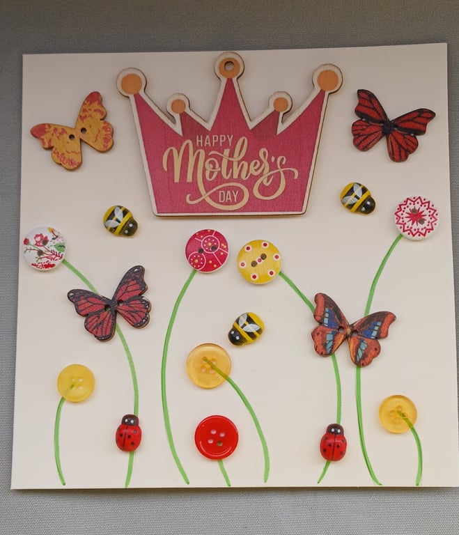 Handmade Mother's day card 