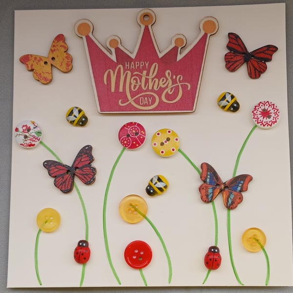 Handmade Mother's day card 