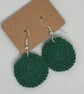 'soft circle' crochet earrings - Image 6