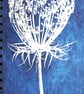 Queen Annes Lace A5 Spiral Bound Notebook - Image 2