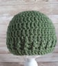 New Baby Crochet Hat, Other colour choices and sizes available - Image 3