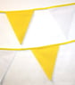 Wedding Fabric Bunting: 10 mtr. All colours available - Image 3
