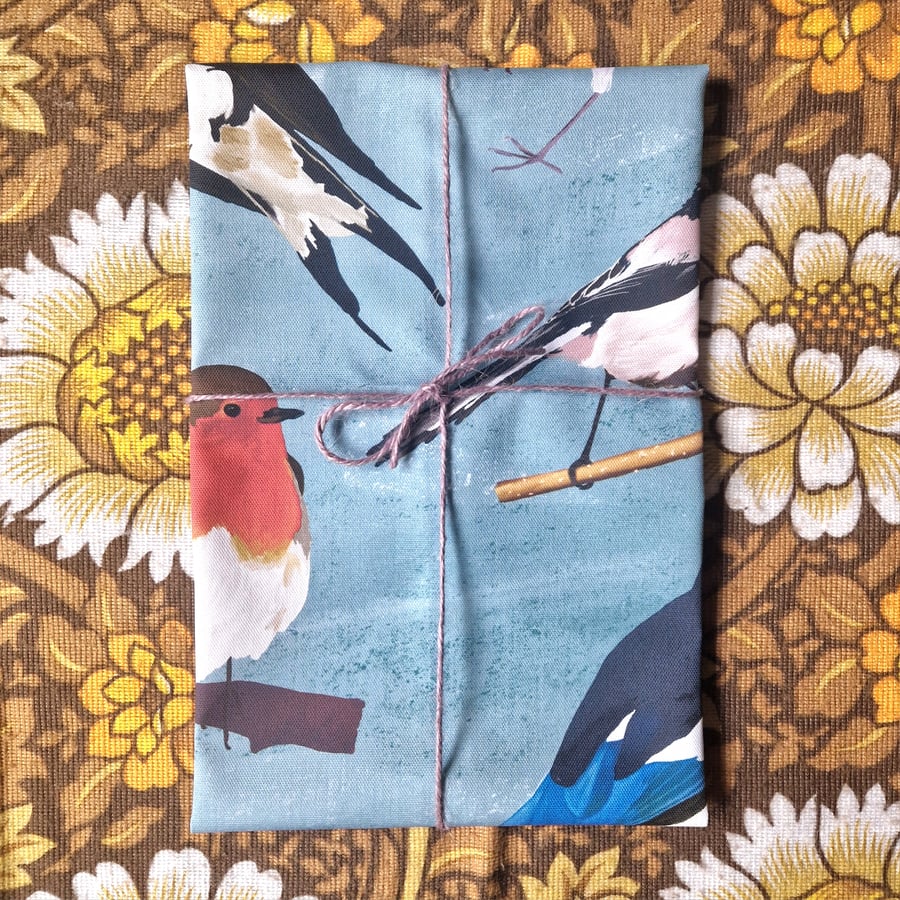 British Birds Tea Towel