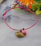 Friendship Bracelet-Copper Bird with cord colour choice - Image 5