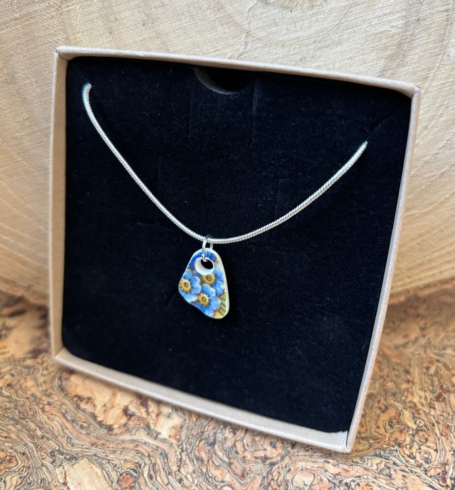 Handmade Unique Pendant, One of a Kind Eco Friendly Gifts, Sterling Silver.