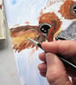 Bessy Cow Original Painting - Image 4
