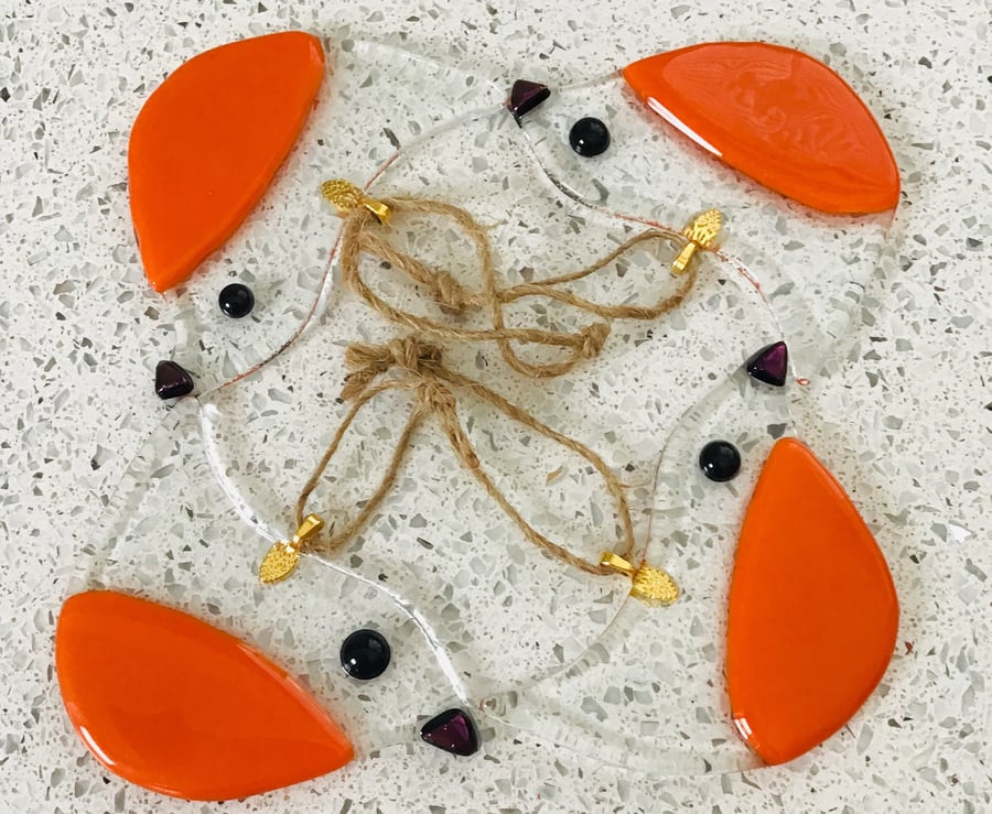 Robin hanging ornament