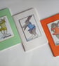 Mini Notebook Set Featuring Rabbits - Image 1