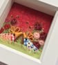 Shadow box frame square "Flora & Fred" - Image 4