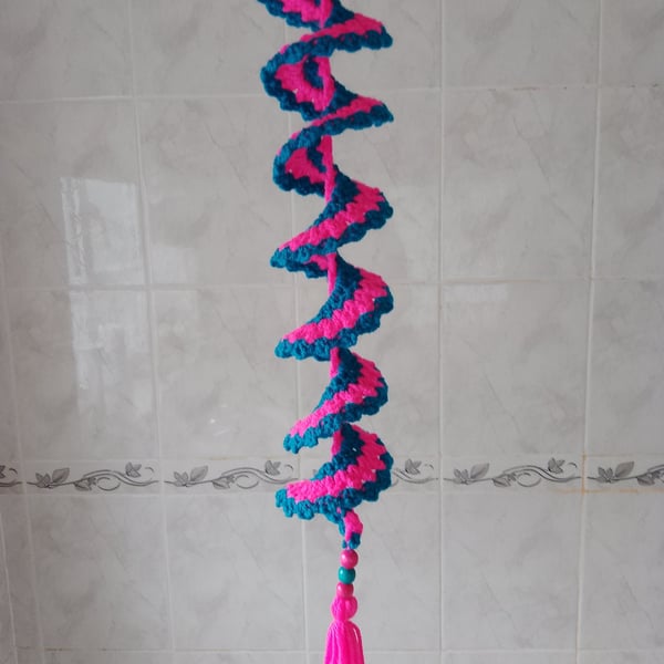 Crochet Two Tone Wind Spinners 