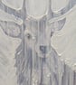 Resilience, a Winter White Stag painting - Image 5