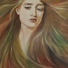 Oil Study - The Martyr of the Solway