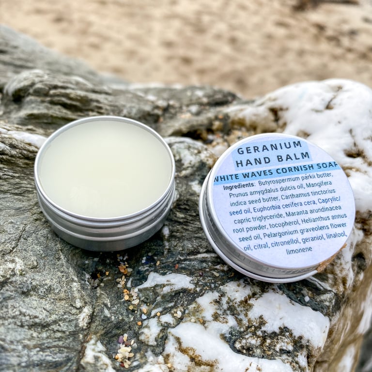 Geranium Hand Balm - natural - plastic-free