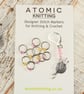 Split Ring Stitch Markers - PinkYellow Increase & Decrease Knitting Stitch Marke - Image 2