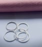 Hammered friendship ring - Image 4