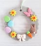 NEW Spring and Easter themed wreath Hanging decoration - Image 2