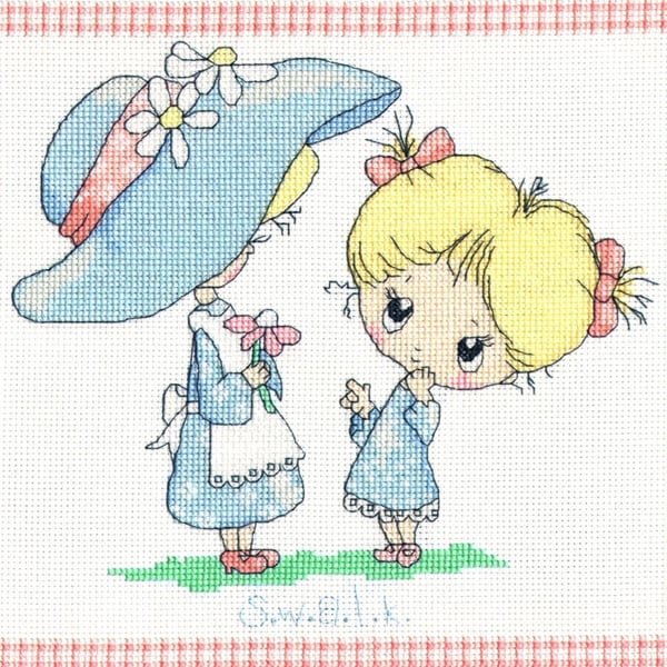 SWALK - Mummy you're beautiful cross stitch kit