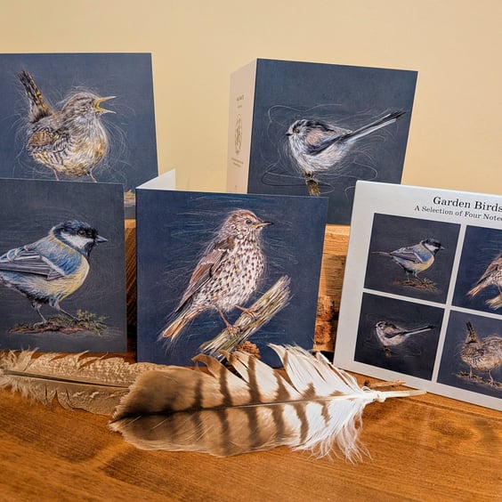 Garden Bird Notecards 2